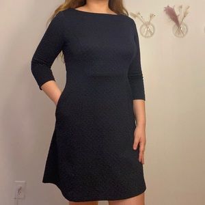Navy blue dress